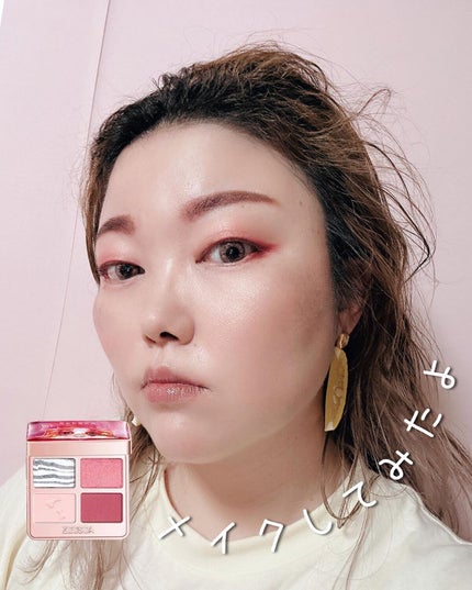 アニマルアイシャドウ(4シェード)/ZEESEA/アイシャドウパレットを使ったクチコミ(4枚目)