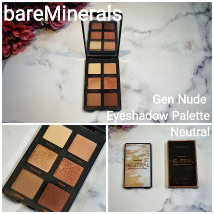 ジェン ヌード アイシャドウ パレット/bareMinerals/アイシャドウパレットを使ったクチコミ(1枚目)
