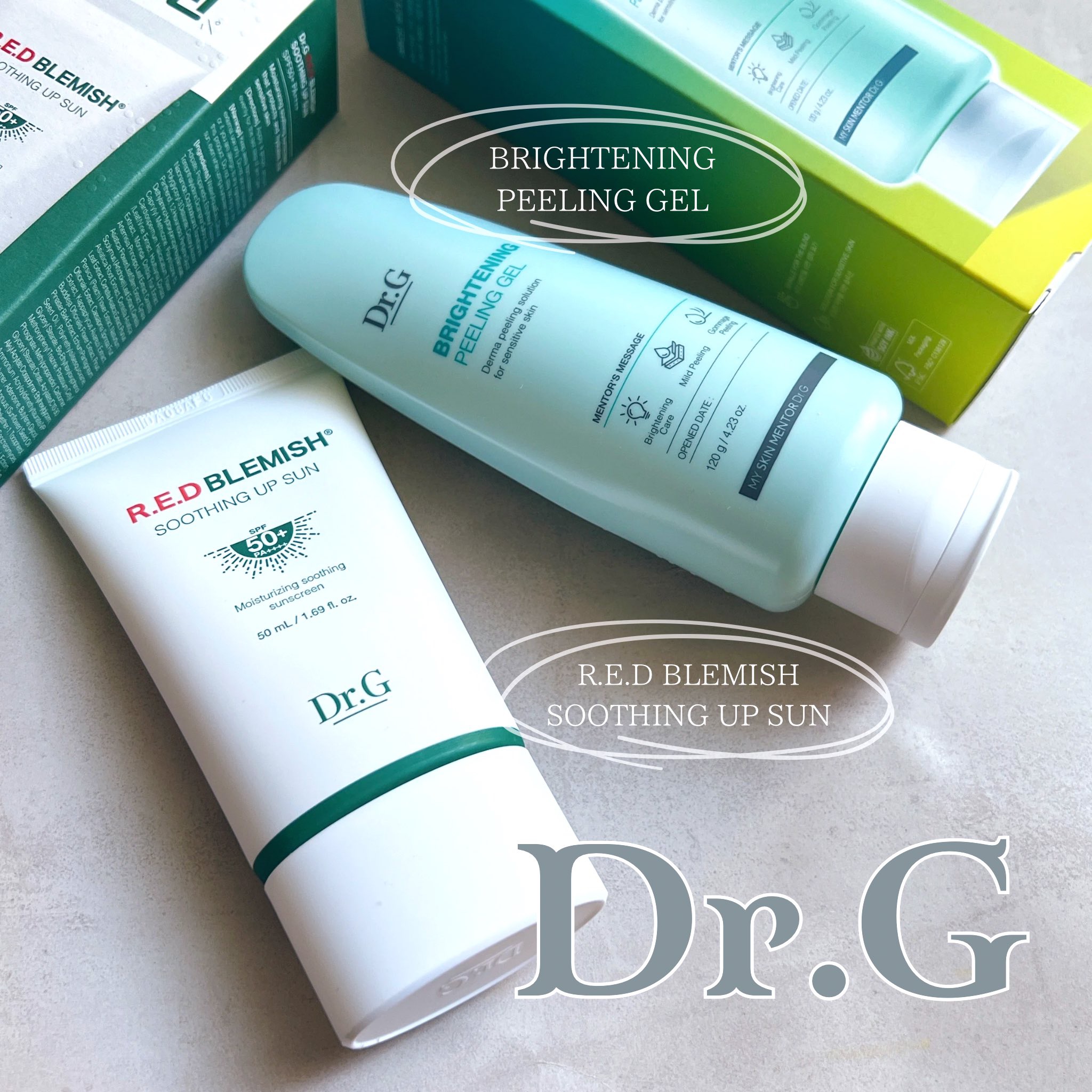 ブライトニングピーリングジェル/Dr.G/ピーリングを使ったクチコミ（1枚目）