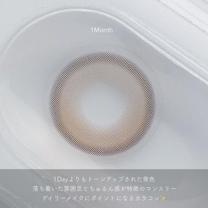 ピュアリティーシャインワンデー(PURITYSHINE 1day)/OLOLA/ワンデー(1DAY)カラコンを使ったクチコミ(6枚目)