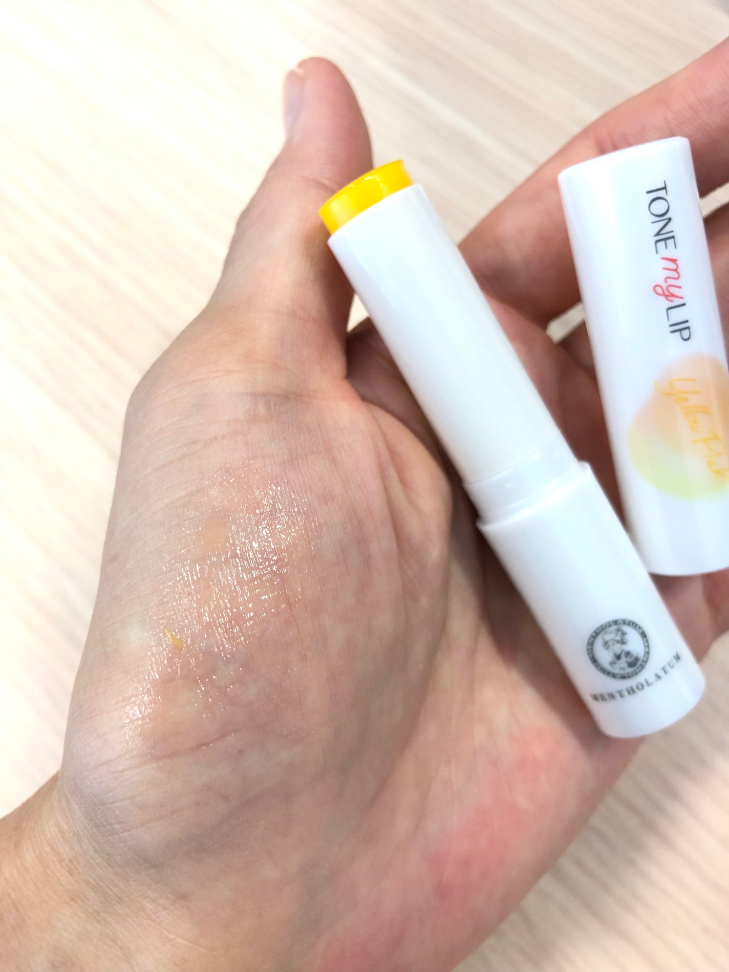 トーンマイリップ/メンソレータム/リップケアを使ったクチコミ(1枚目)