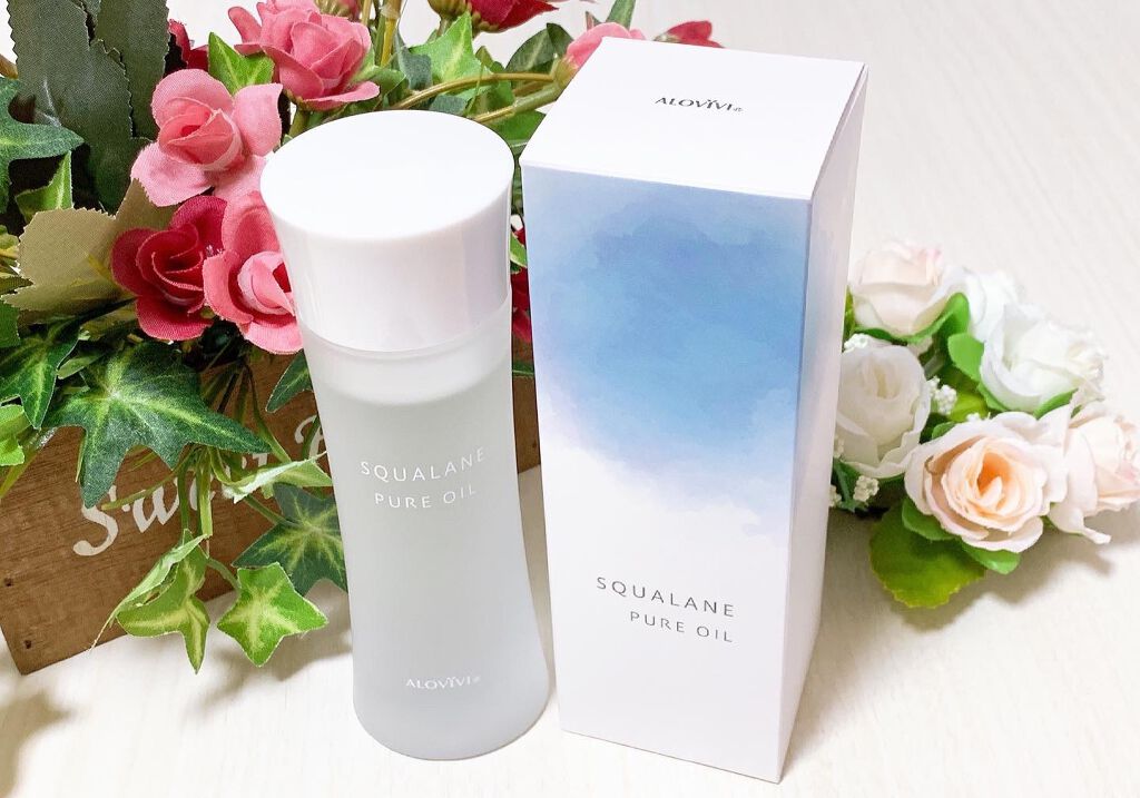 スクワランピュアオイル/アロヴィヴィ/フェイスオイルを使ったクチコミ(1枚目)