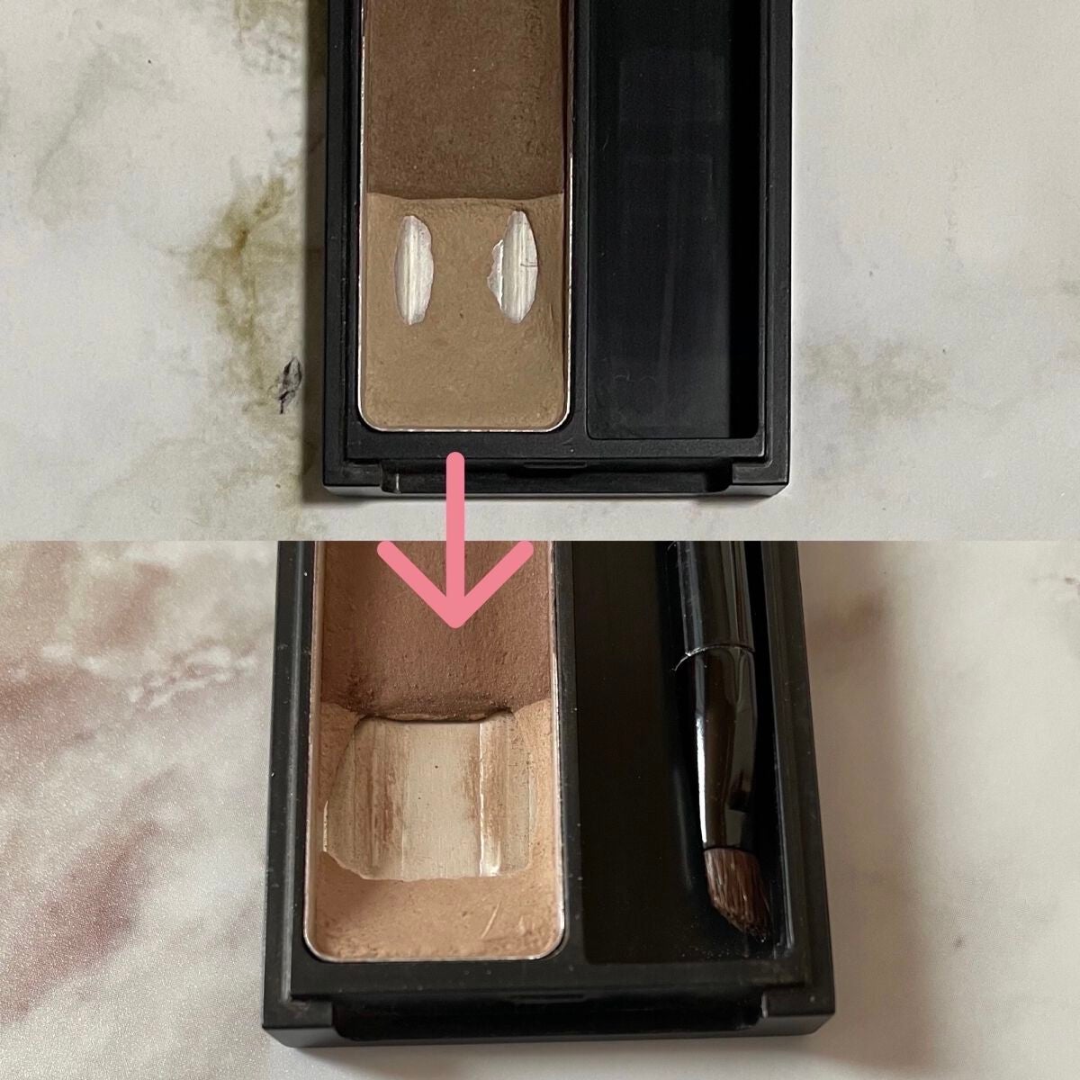 【旧品】パーフェクトスタイリストアイズ/キャンメイク/アイシャドウパレットを使ったクチコミ(3枚目)