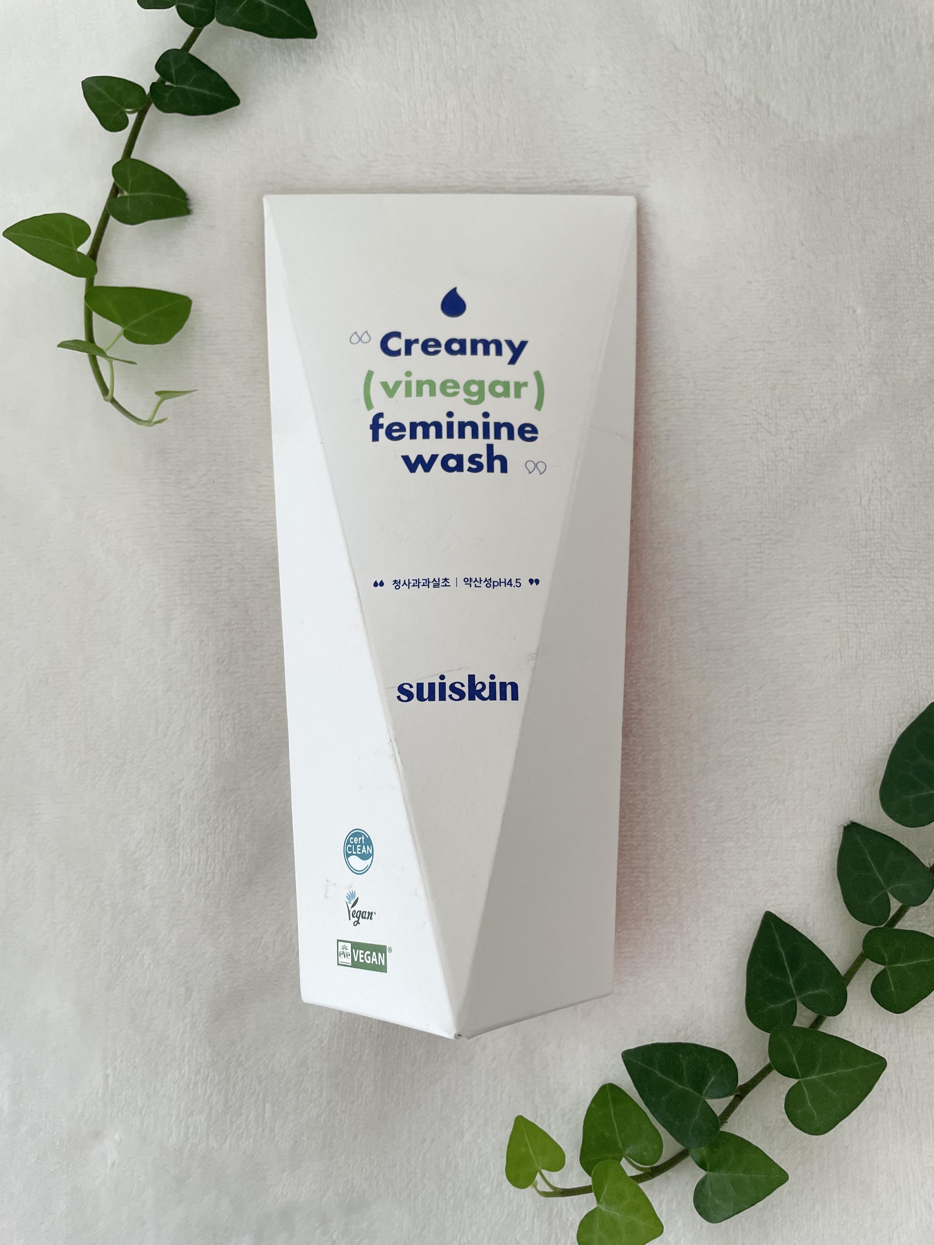 クリーミービネガーフェミニンウォッシュ/suiskin/ボディソープを使ったクチコミ（3枚目）