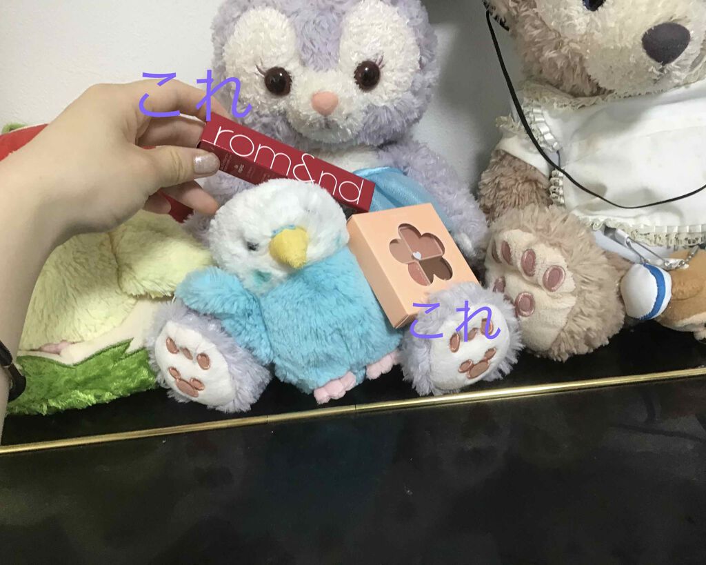 ジューシーラスティングティント/rom&nd/リップティントを使ったクチコミ（2枚目）