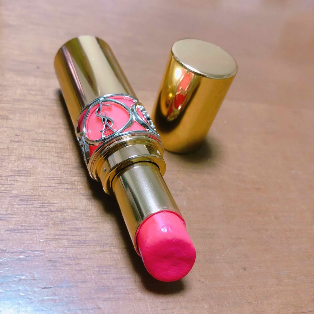 ルージュ ヴォリュプテ シャイン/YVES SAINT LAURENT BEAUTE/口紅を使ったクチコミ(1枚目)