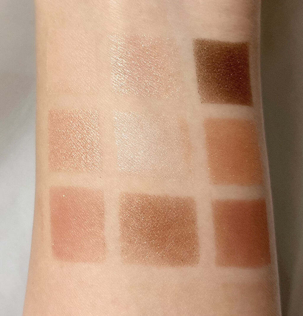 UR GLAM　BLOOMING EYE COLOR PALETTE/U R GLAM/アイシャドウパレットを使ったクチコミ（3枚目）