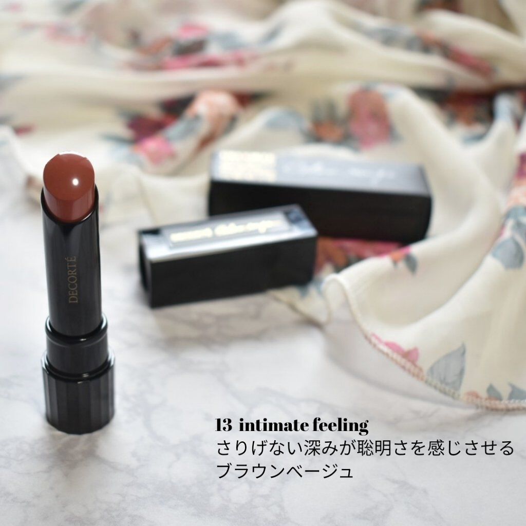 ルージュ デコルテ 25/DECORTÉ/口紅を使ったクチコミ（2枚目）