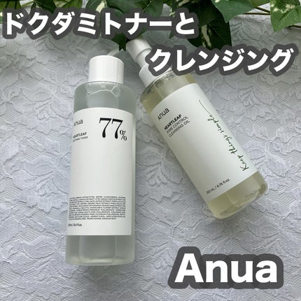 ドクダミ ポアコントロールクレンジングオイル/Anua/オイルクレンジングを使ったクチコミ(1枚目)
