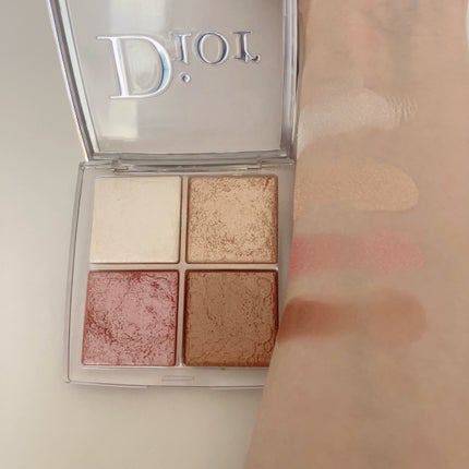 ディオール バックステージ フェイス グロウ パレット/Dior/ハイライトを使ったクチコミ(3枚目)