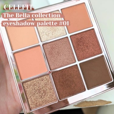 The Bella collection eyeshadow palette/CELEFIT/アイシャドウパレットを使ったクチコミ（1枚目）