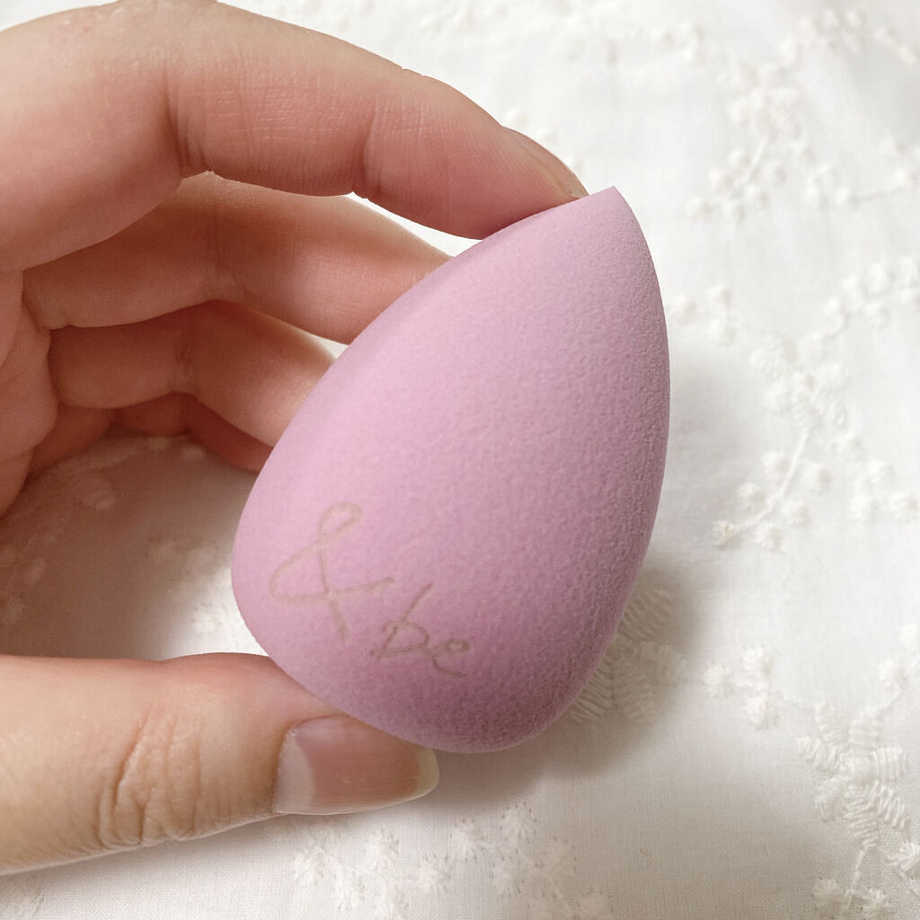 &be ブラックスポンジ/＆be/パフ・スポンジを使ったクチコミ（3枚目）