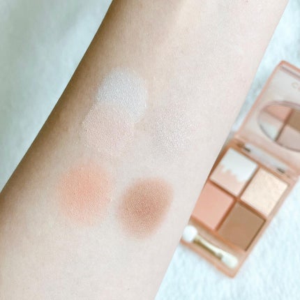 四色アイシャドウパレット/COLORKEY/アイシャドウパレットを使ったクチコミ(4枚目)