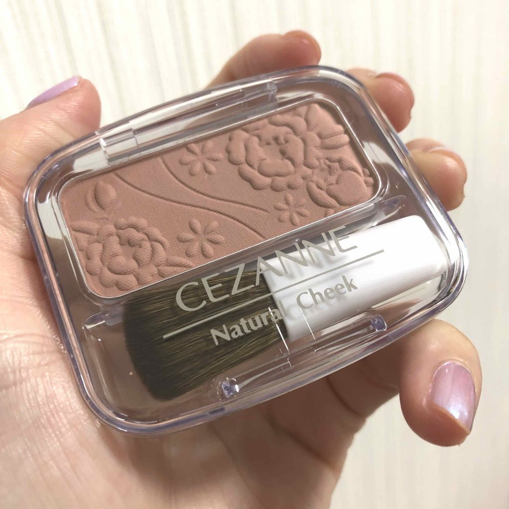 ナチュラル チークN/CEZANNE/パウダーチークを使ったクチコミ(1枚目)