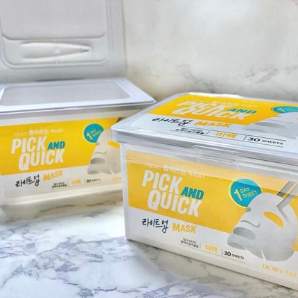 ピックアンドクイックマスク/DEWYTREE/シートマスク・パックを使ったクチコミ(1枚目)