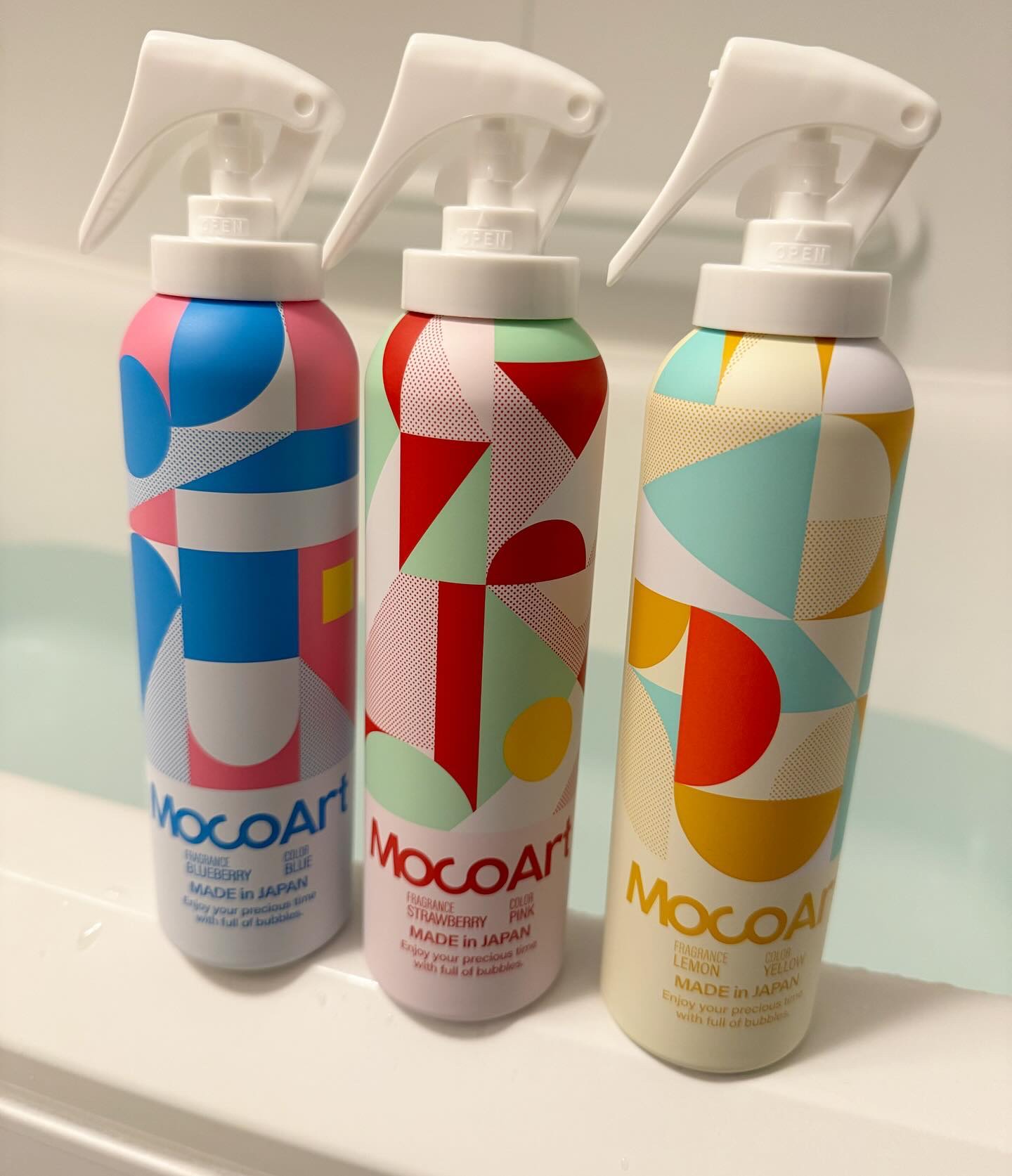 モコアート フォーミングスプレー ブルーベリーの香り/Mocoart/保湿系入浴剤を使ったクチコミ（2枚目）