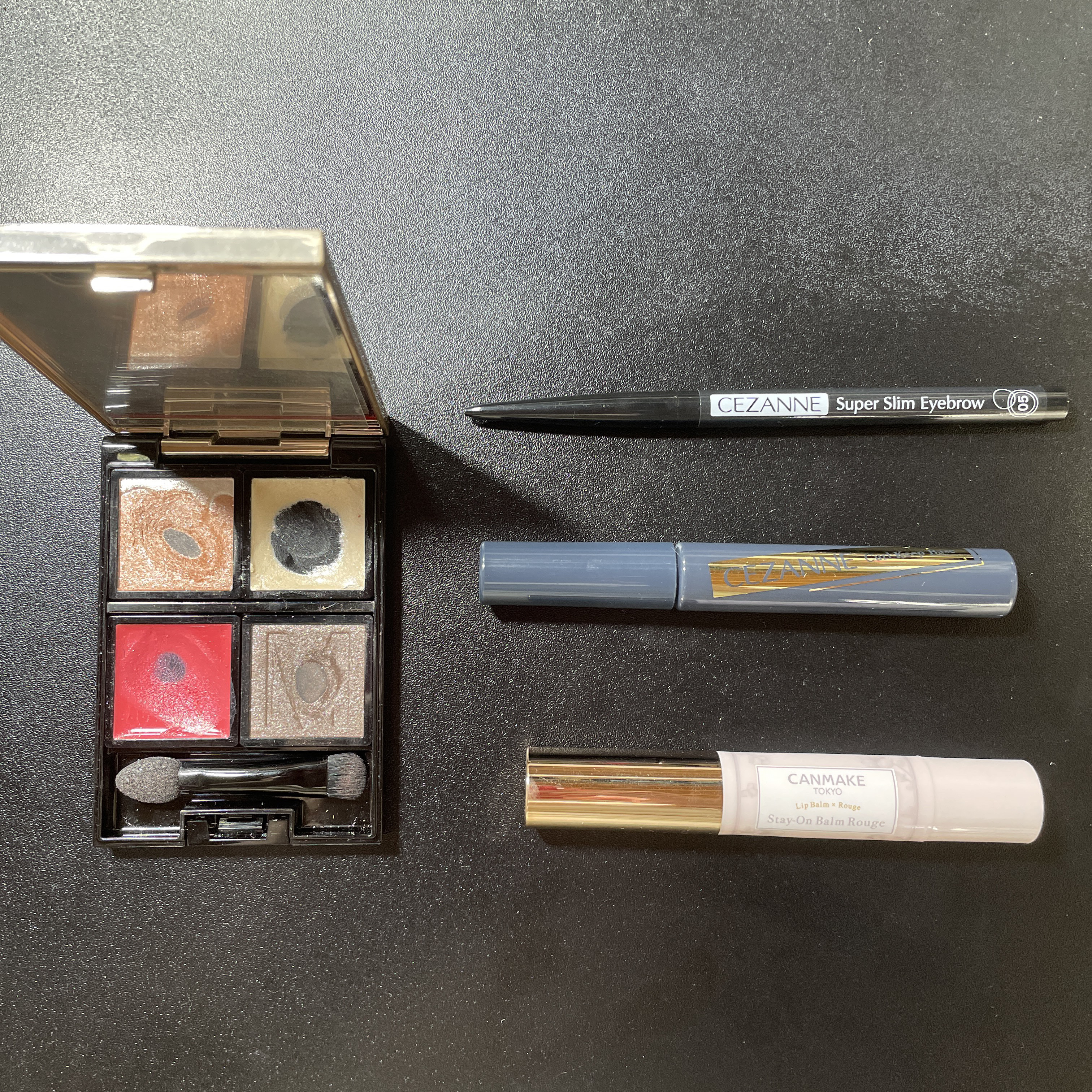 ドラマティックアイカラー (パウダー)/(クリーム)/マキアージュ/アイシャドウパレットを使ったクチコミ（1枚目）