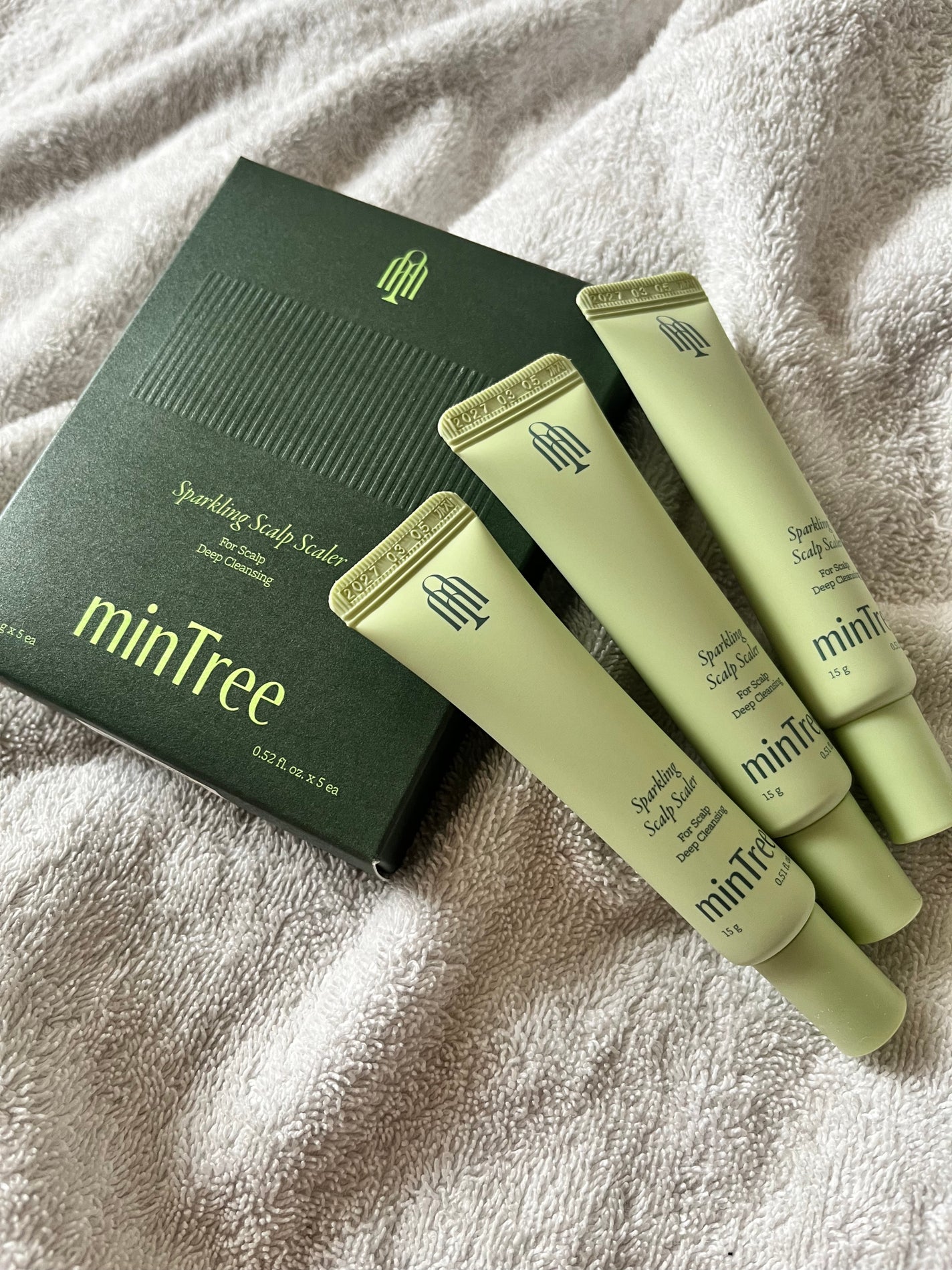 スパークリングスカルプスケーラー/ミンツリー/頭皮ケアを使ったクチコミ(1枚目)