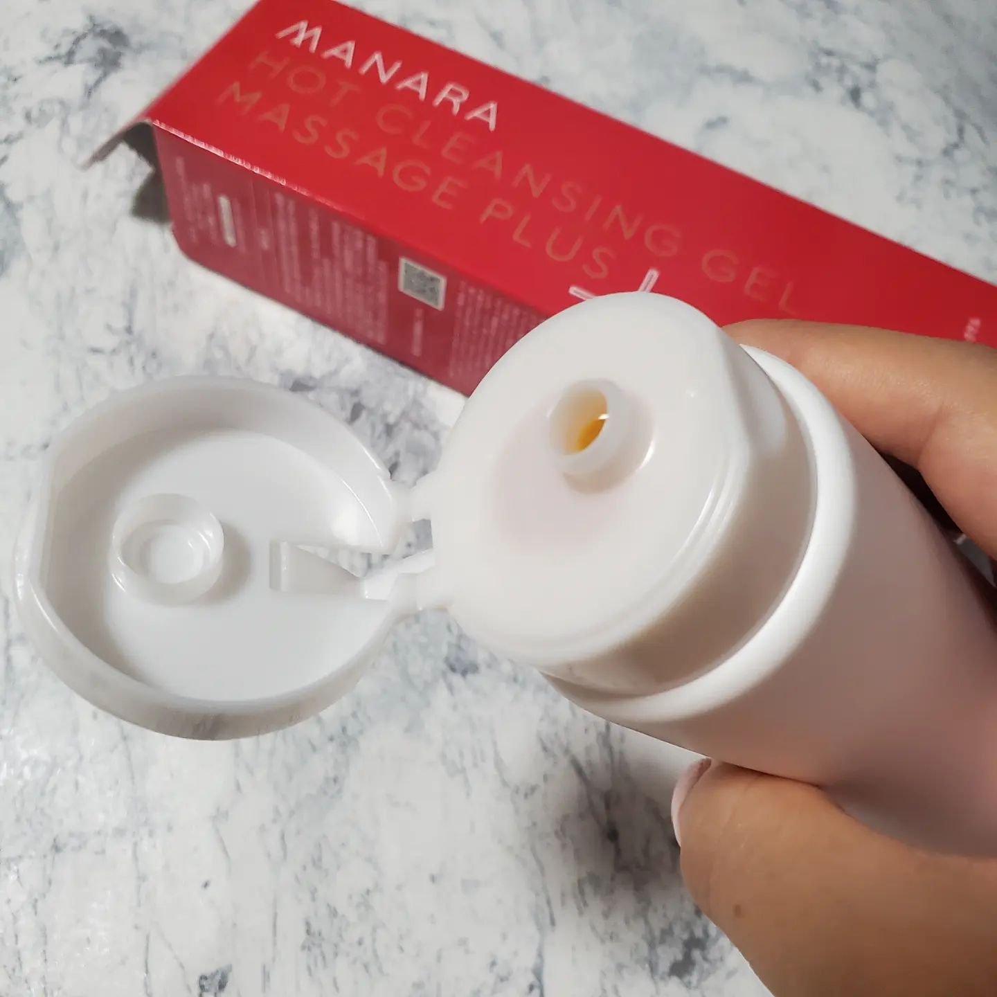 ホットクレンジングゲル マッサージプラス/マナラ/クレンジングジェルを使ったクチコミ（2枚目）