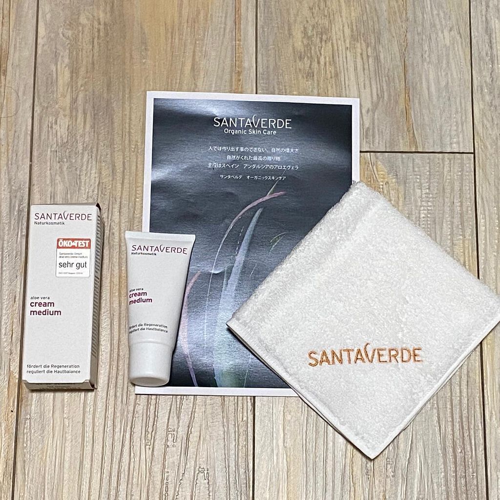 クリーム・ミディアム＜無香料＞/サンタベルデ/フェイスクリームを使ったクチコミ（1枚目）