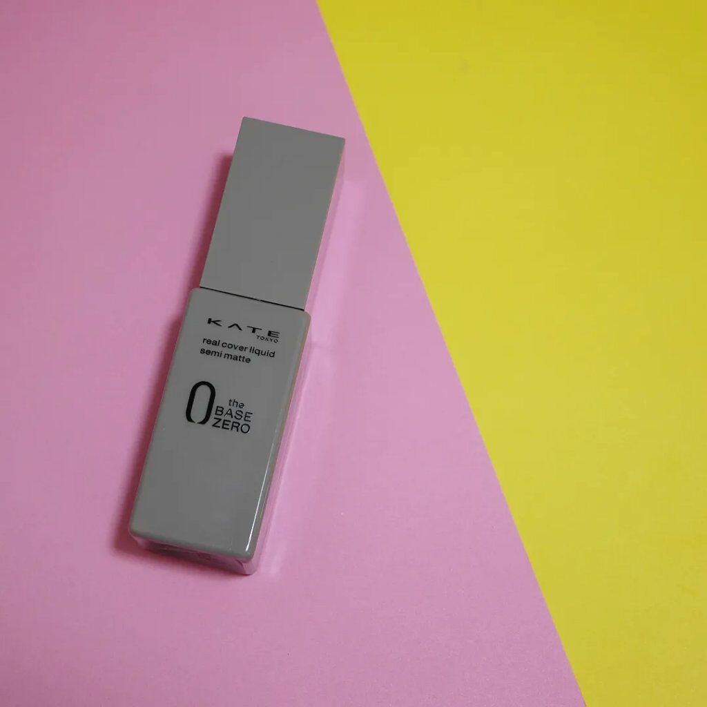 リアルカバーリキッド（セミマット）/KATE/リキッドファンデーションを使ったクチコミ（1枚目）