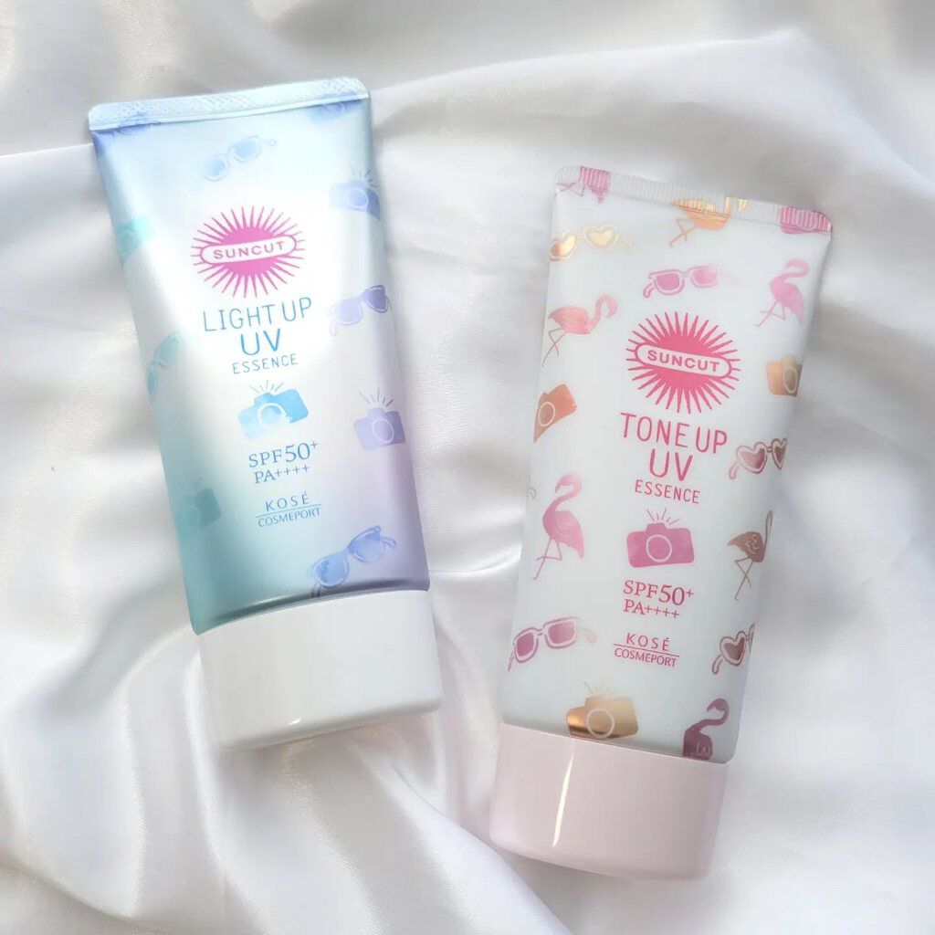 トーンアップUV エッセンス/サンカット®/日焼け止めローションを使ったクチコミ（2枚目）