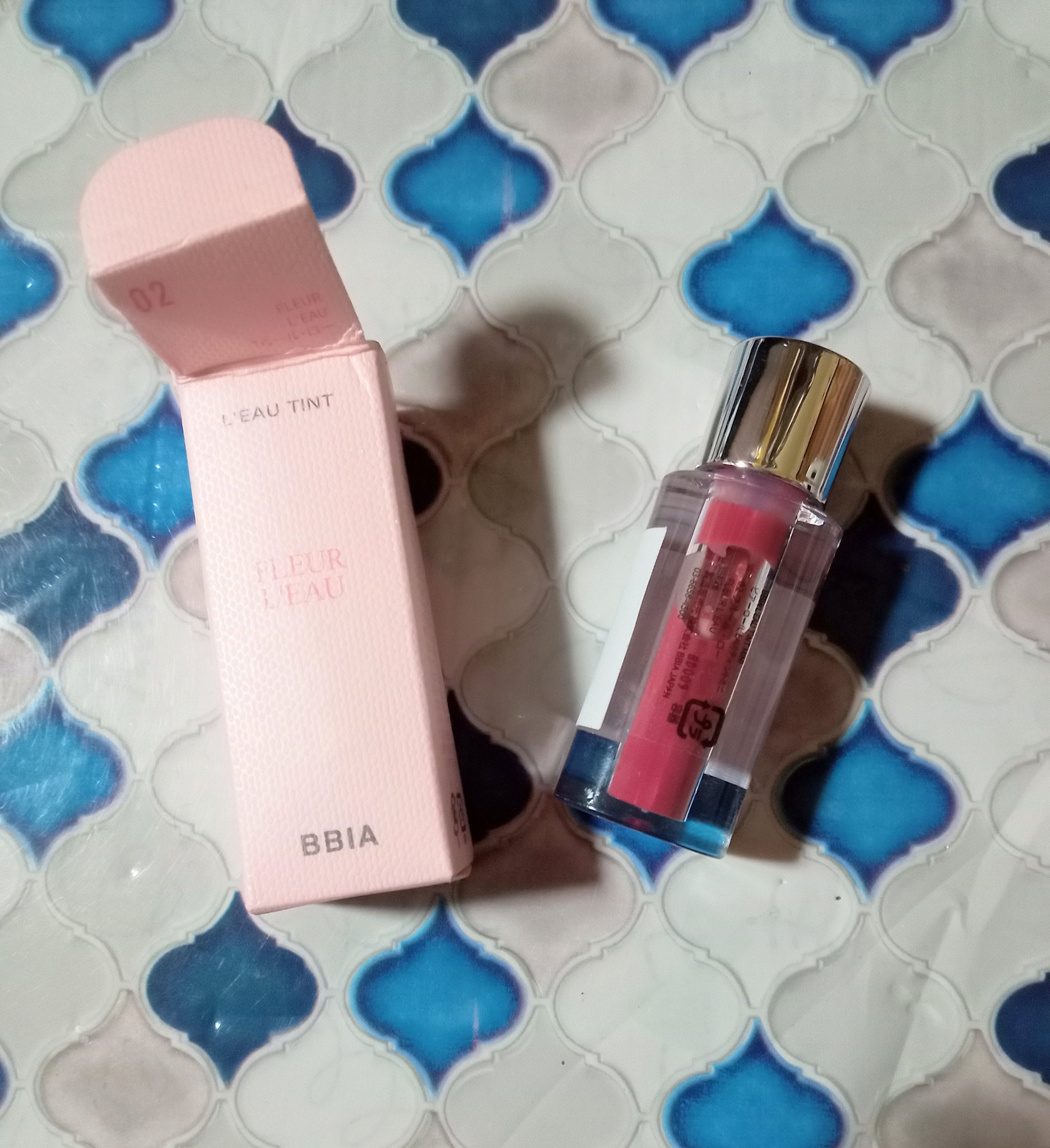 ローティント 02 フルール・ロー（ミニ）/BBIA/リップティントを使ったクチコミ（1枚目）