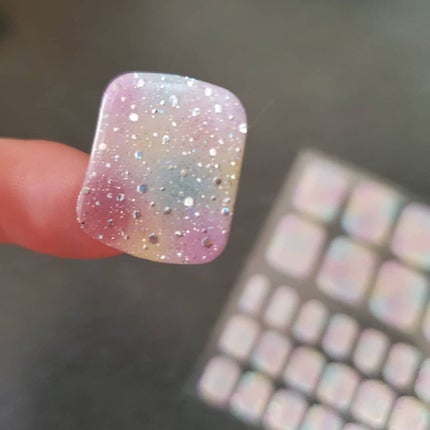 EDGEU ジェルネイルシール/EDGEU/ネイルシールを使ったクチコミ(3枚目)