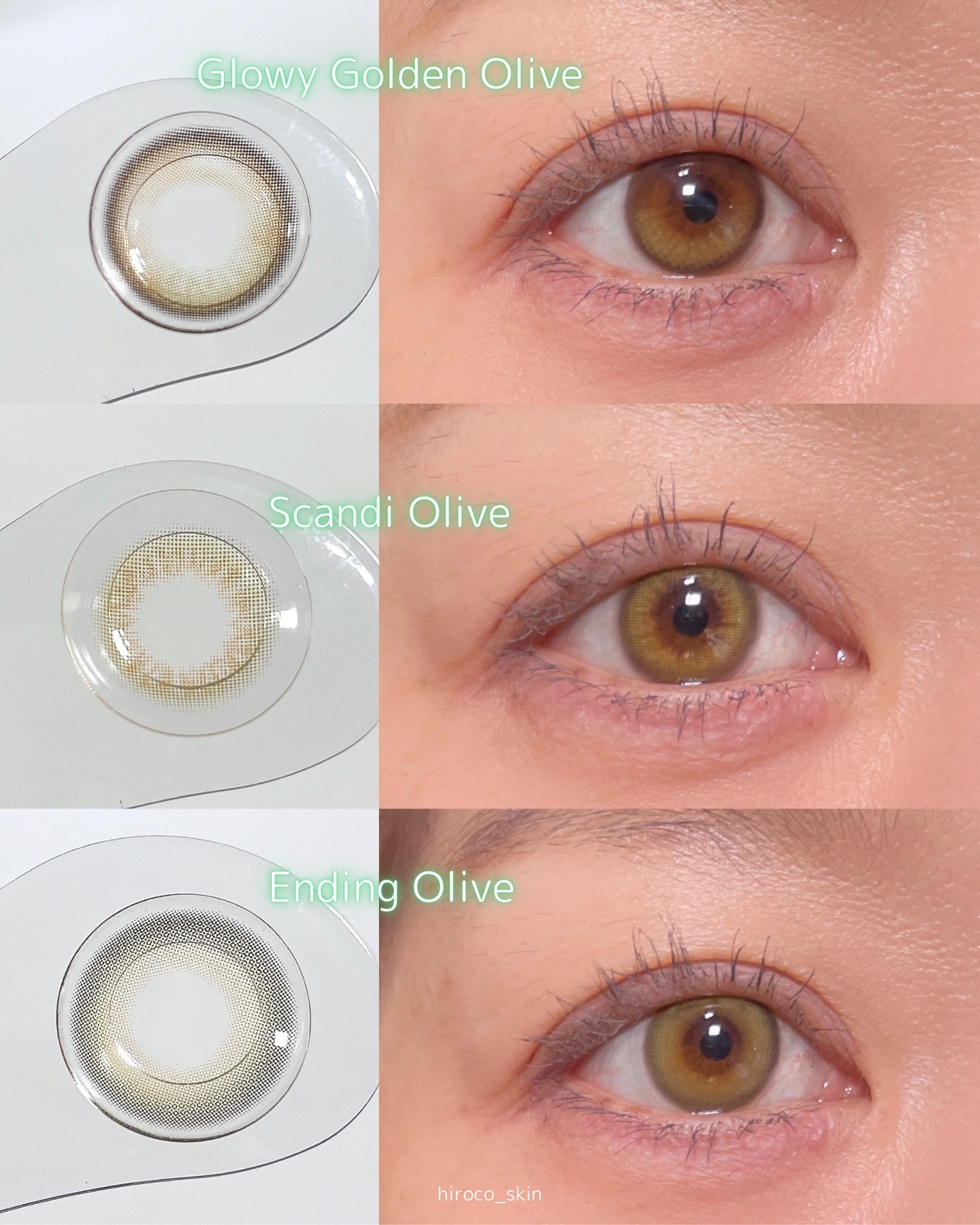 Ending 1day/OLENS/ワンデー（１DAY）カラコンを使ったクチコミ（3枚目）