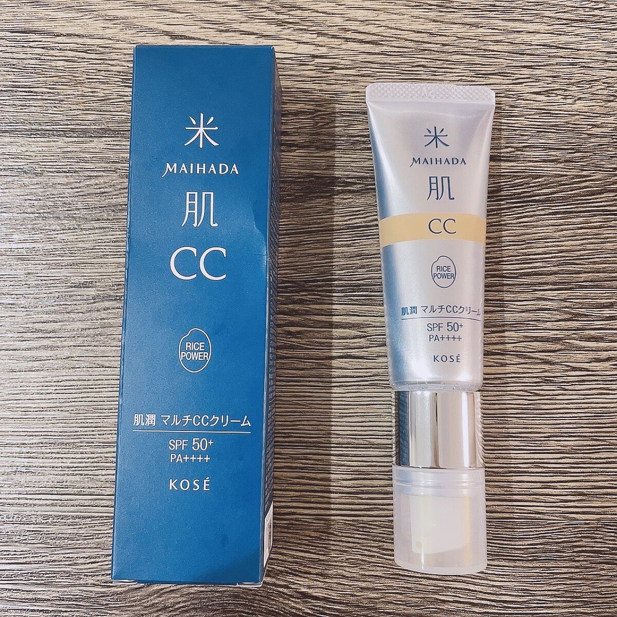 肌潤　マルチCCクリーム/米肌/CCクリームを使ったクチコミ（1枚目）