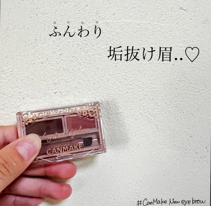 スタイリングデュアルアイブロウ/キャンメイク/アイブロウを使ったクチコミ(1枚目)