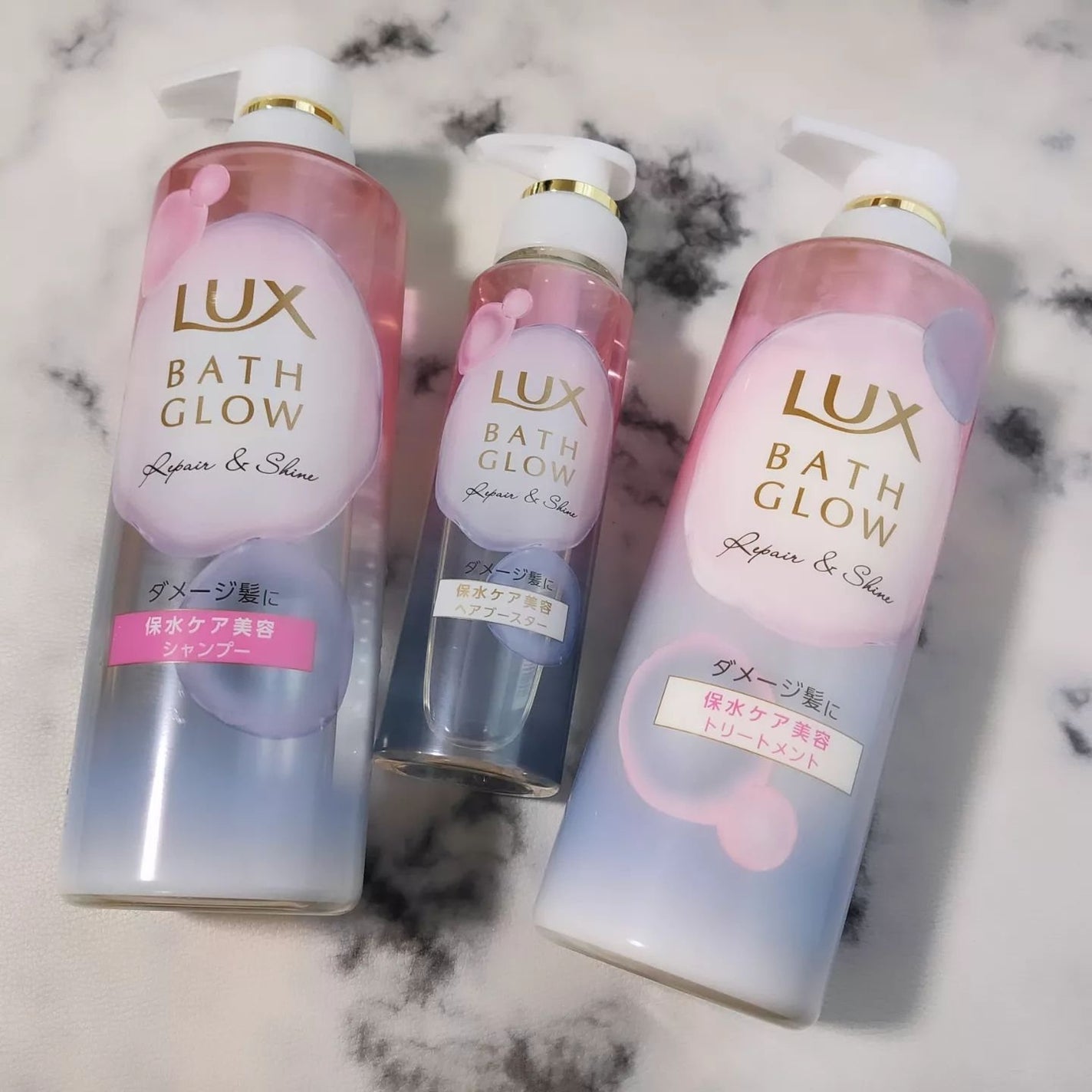 バスグロウ リペア&シャイン シャンプー / トリートメント/LUX/市販シャンプーを使ったクチコミ(2枚目)