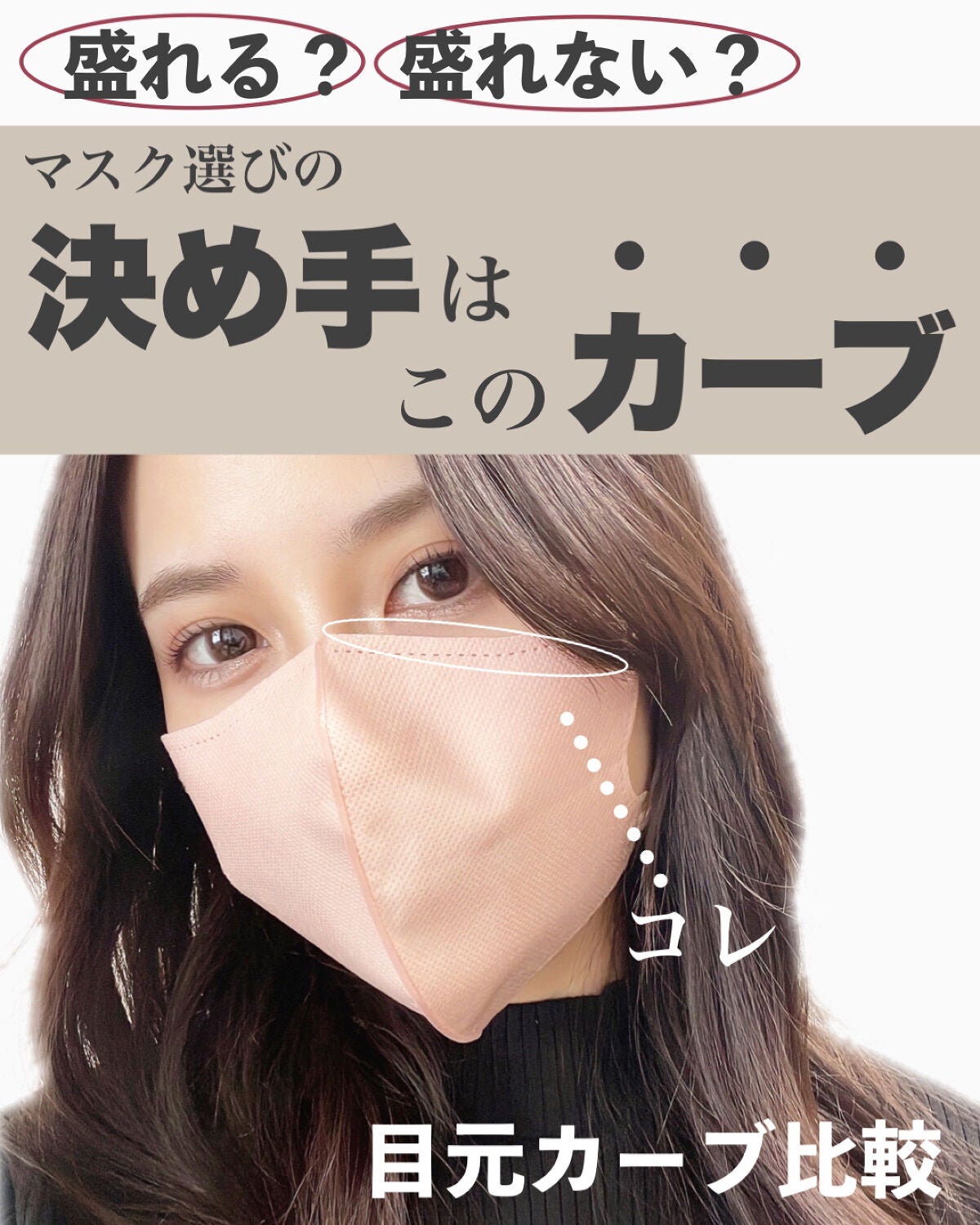 超快適マスク SMART COLOR/ユニ・チャーム/マスクを使ったクチコミ(1枚目)
