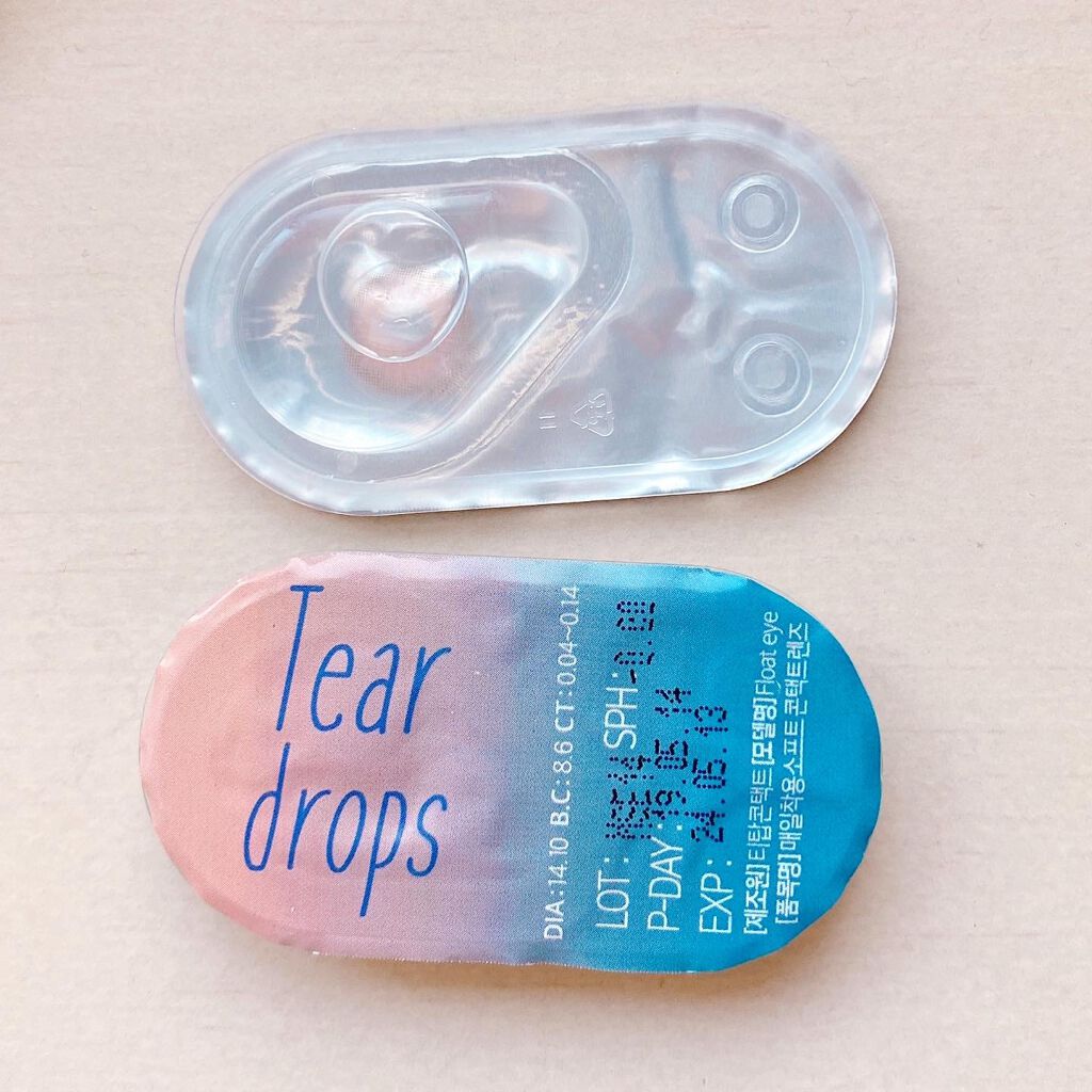 ティアドロップ/CLARA CONTACT/カラーコンタクトレンズを使ったクチコミ（3枚目）