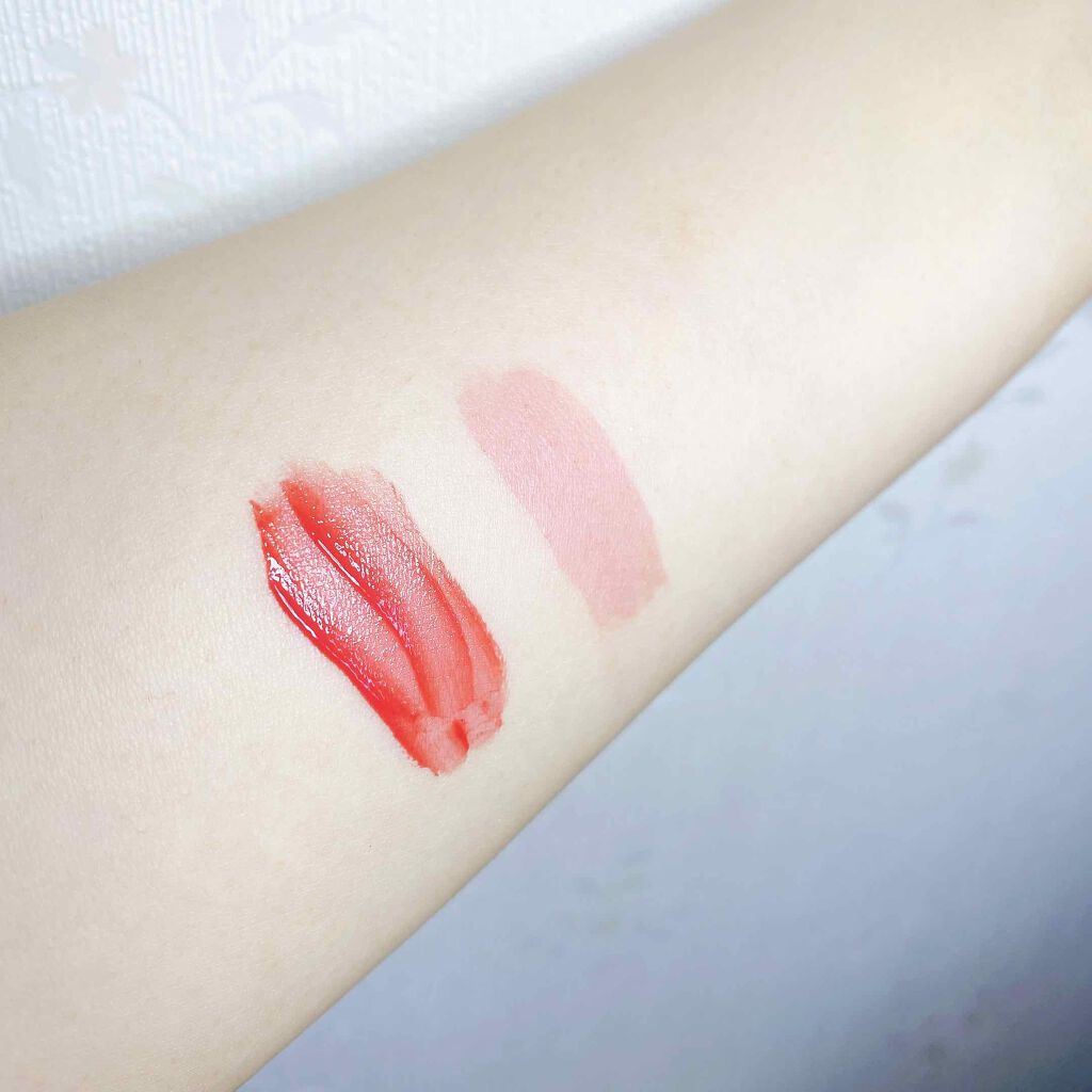 ジューシーラスティングティント/rom&nd/リップティントを使ったクチコミ（3枚目）