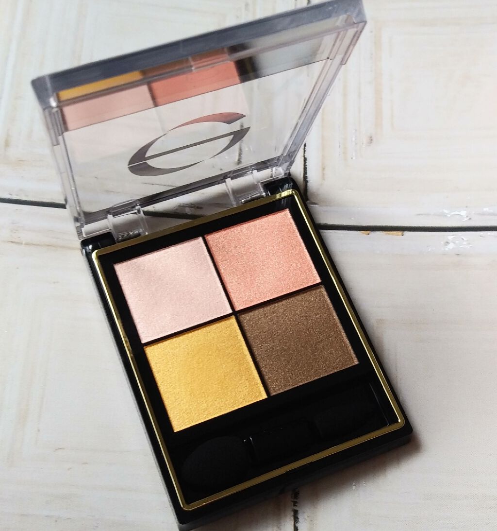 リアルクローズシャドウ CS09 イエロータッセル/excel/アイシャドウパレットを使ったクチコミ（2枚目）