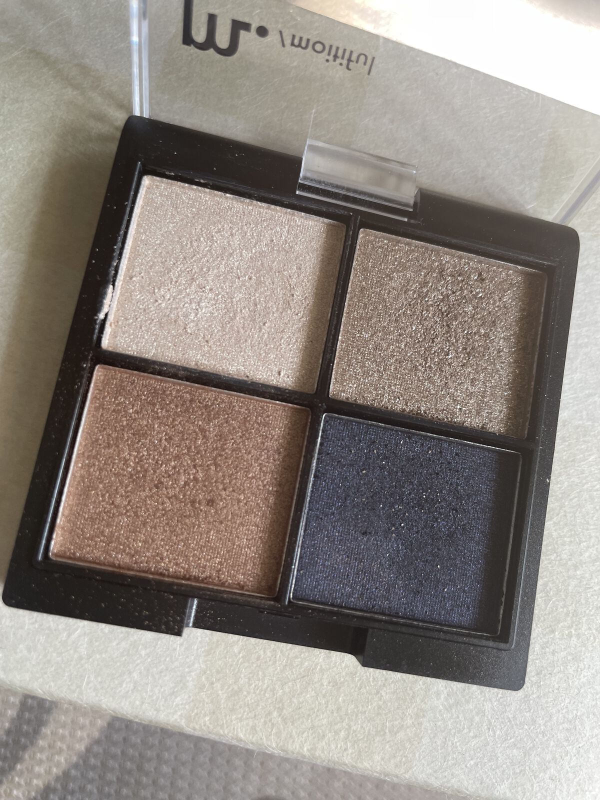 MFL アイシャドウ ネイビー/moitiful/アイシャドウパレットを使ったクチコミ（2枚目）