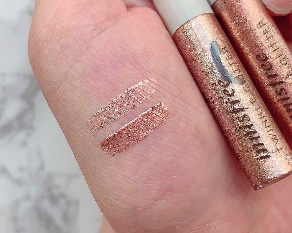 トゥインクル グリッター/innisfree/リキッドアイライナーを使ったクチコミ（3枚目）