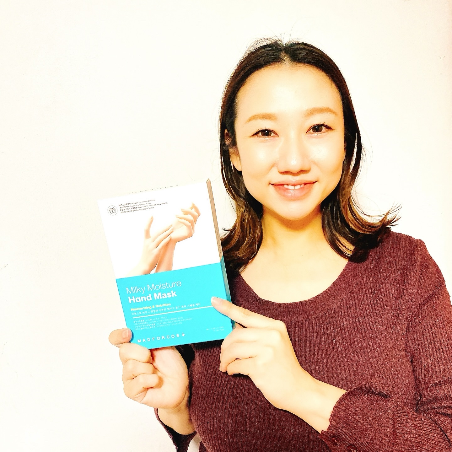 ミルキーモイスチャーハンドマスク/MADFORCOS/ハンドクリームを使ったクチコミ（1枚目）