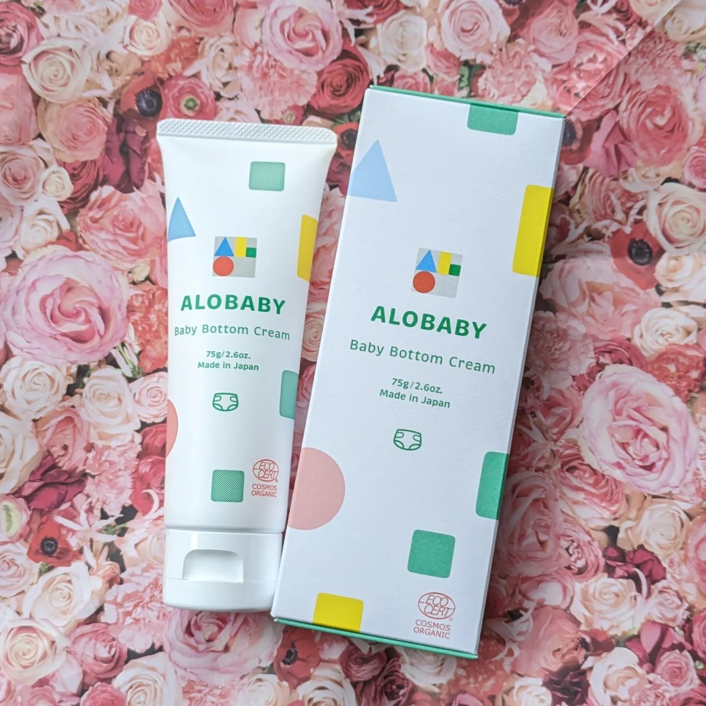 ベビークリーム/ALOBABY/ボディクリームを使ったクチコミ（1枚目）