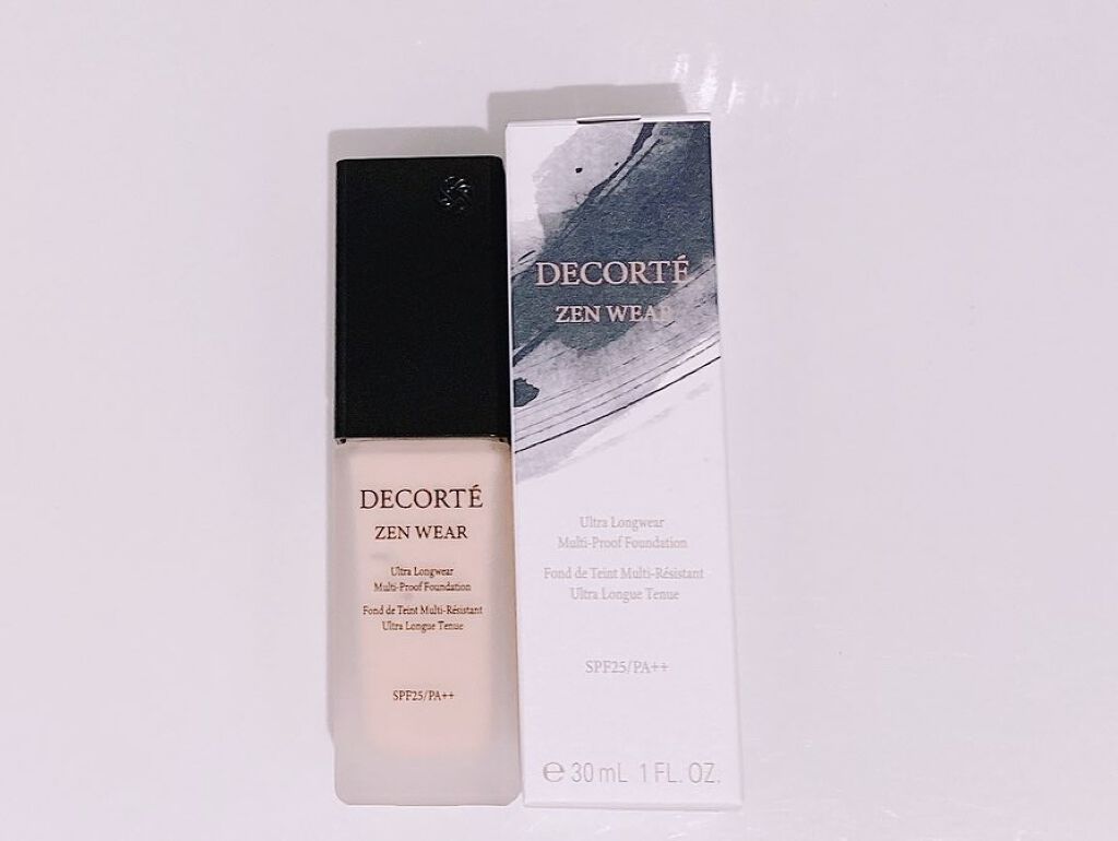 ゼン ウェア フルイド/DECORTÉ/リキッドファンデーションを使ったクチコミ(2枚目)