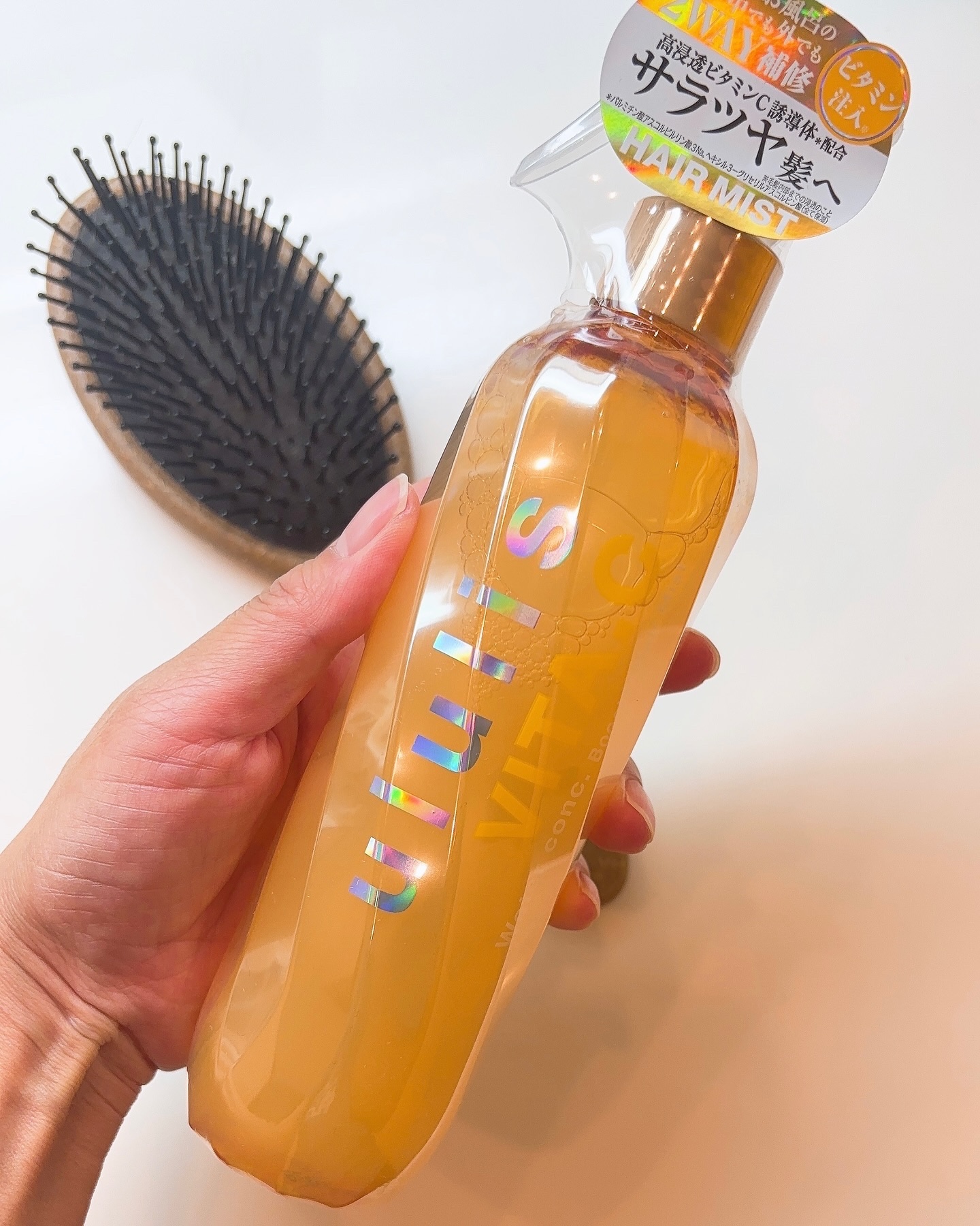 ウルリス ビタシー ウォーターコンク ブースター ヘアミスト/ululis/ヘアミストを使ったクチコミ（1枚目）