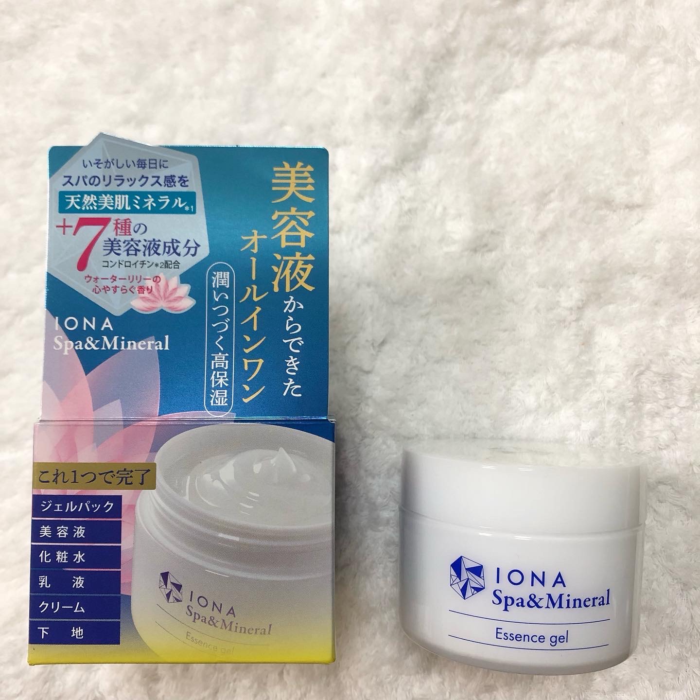 スパ＆ミネラル エッセンス ジェル/IONA/フェイスクリームを使ったクチコミ（2枚目）