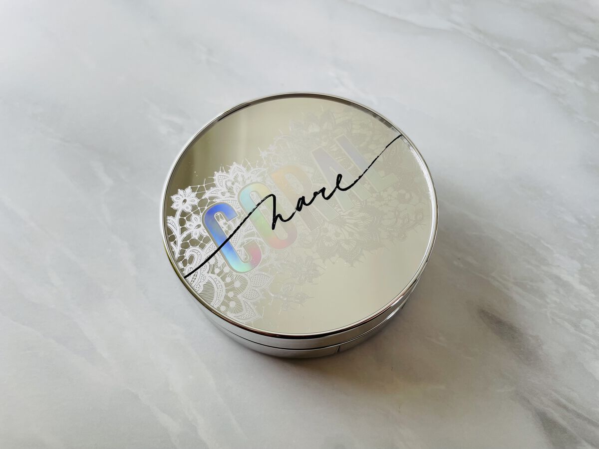 FGF7 ハイドロセルクッション/Coralhaze/クッションファンデーションを使ったクチコミ（2枚目）