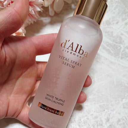 ダルバ ホワイトトリュフバイタルスプレーセラム/ダルバ/ミスト状化粧水を使ったクチコミ(4枚目)