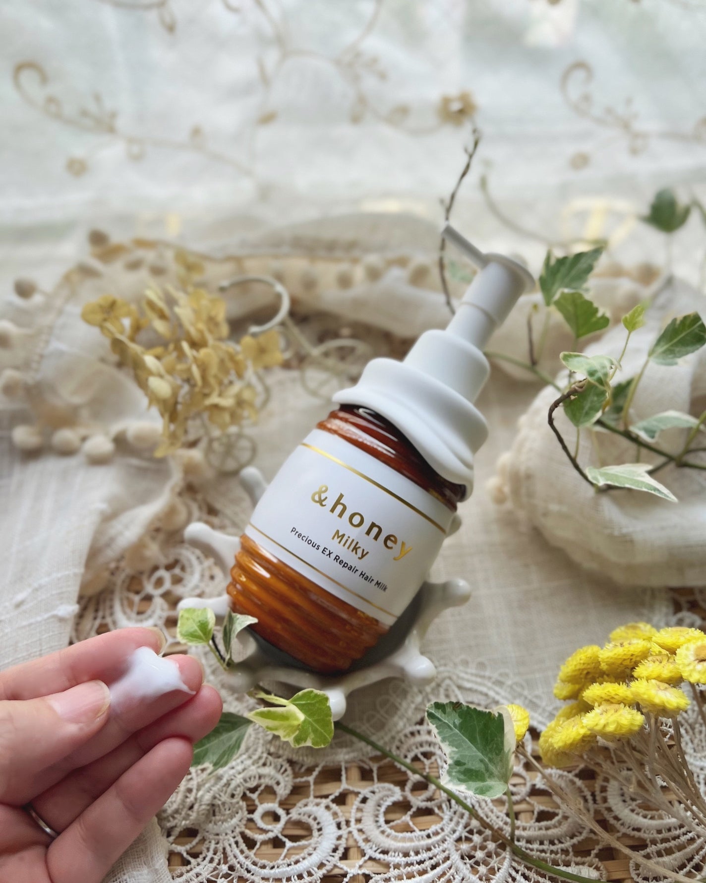 ミルキー プレシャス EX リペア シャンプー1.0 / ヘアトリートメント2.0/&honey/市販シャンプーを使ったクチコミ(10枚目)