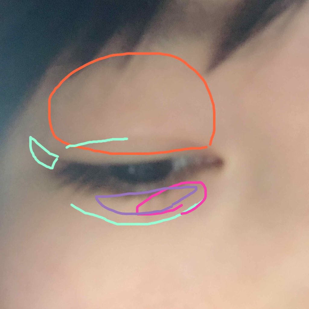 パーフェクトマルチアイズ/キャンメイク/アイシャドウパレットを使ったクチコミ（3枚目）