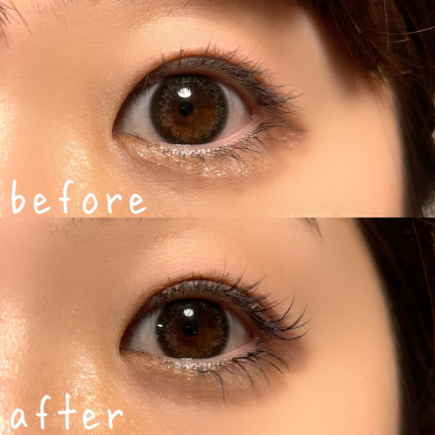 EYELASH GLUE CLEAR/CCAM BBAK/つけまつげを使ったクチコミ（3枚目）