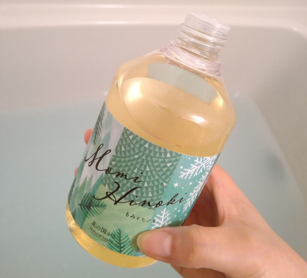 アロマバスエッセンス もみとヒノキ/ナチュラルアイランド/保湿系入浴剤を使ったクチコミ(4枚目)