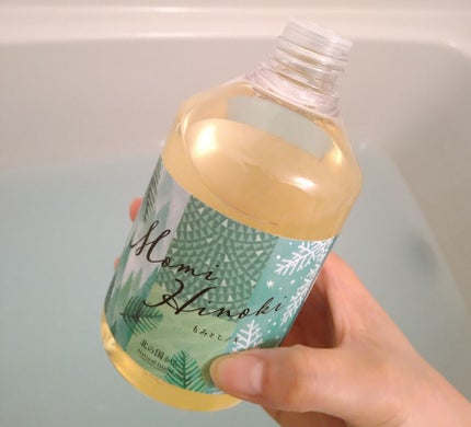 アロマバスエッセンス もみとヒノキ/ナチュラルアイランド/保湿系入浴剤を使ったクチコミ(4枚目)